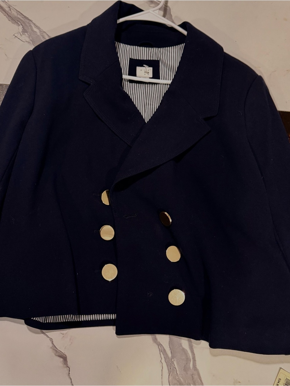 Target Navy Blazer with Gold Buttons